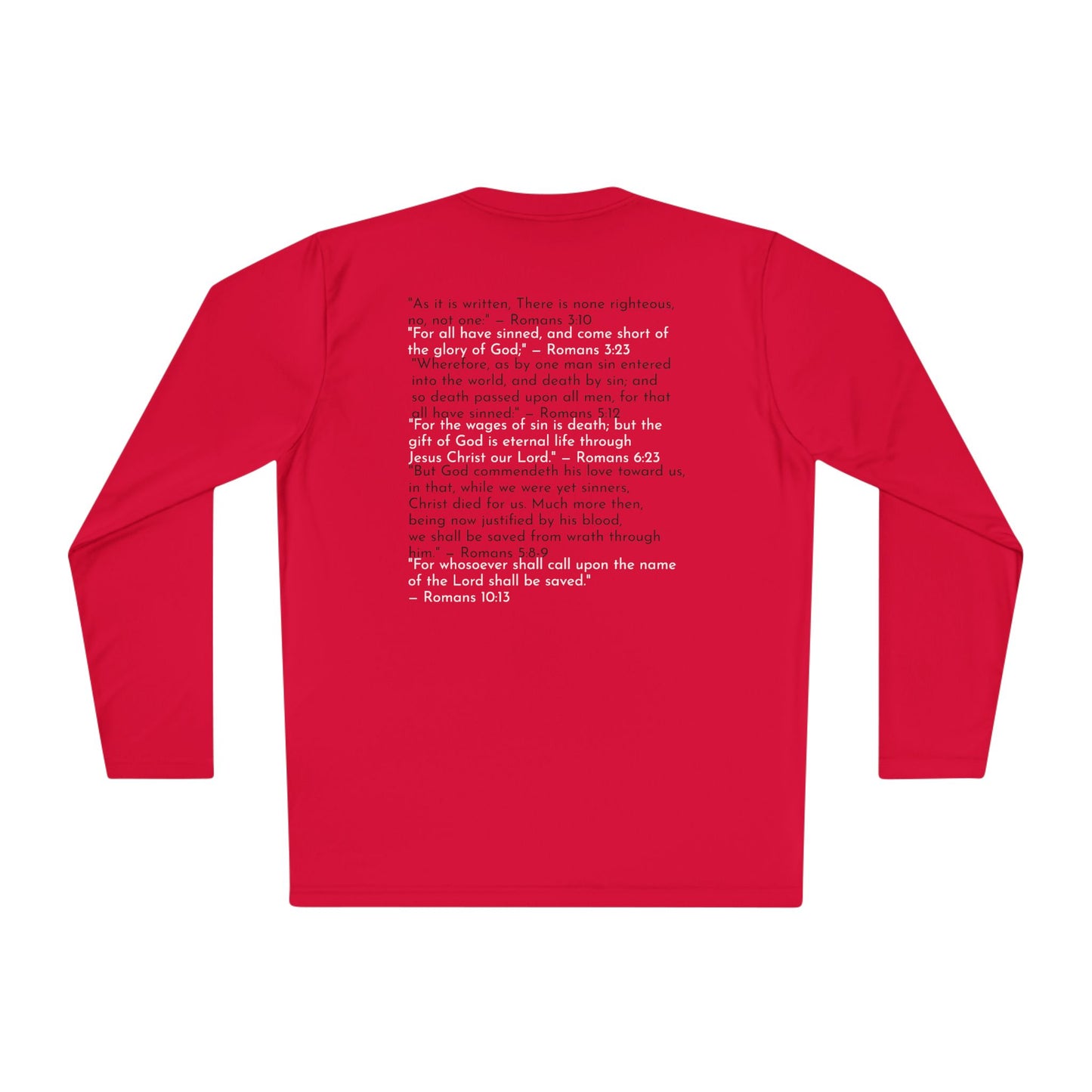 Jesus Saves Unisex Performance Longsleeve