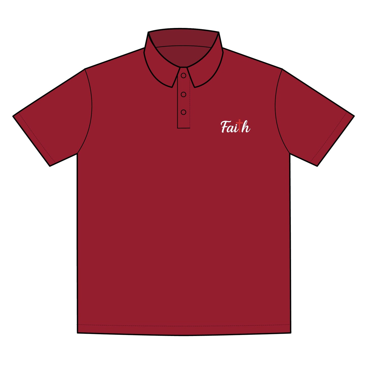 Men's Faith Polo