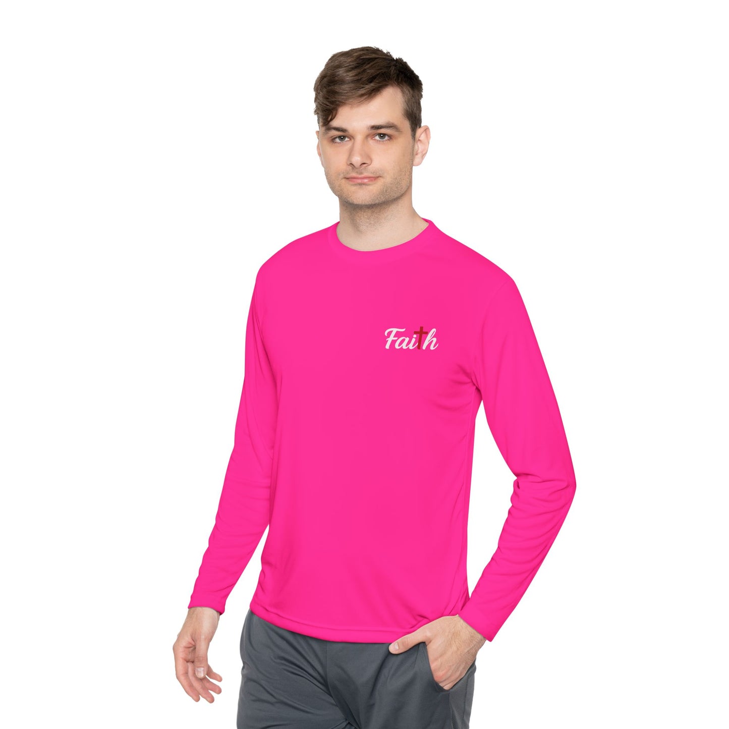 Unisex Faith Longsleeve Performance Tee