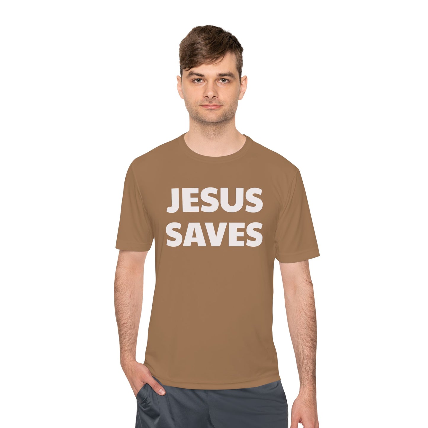 Jesus Saves Performance Shirt