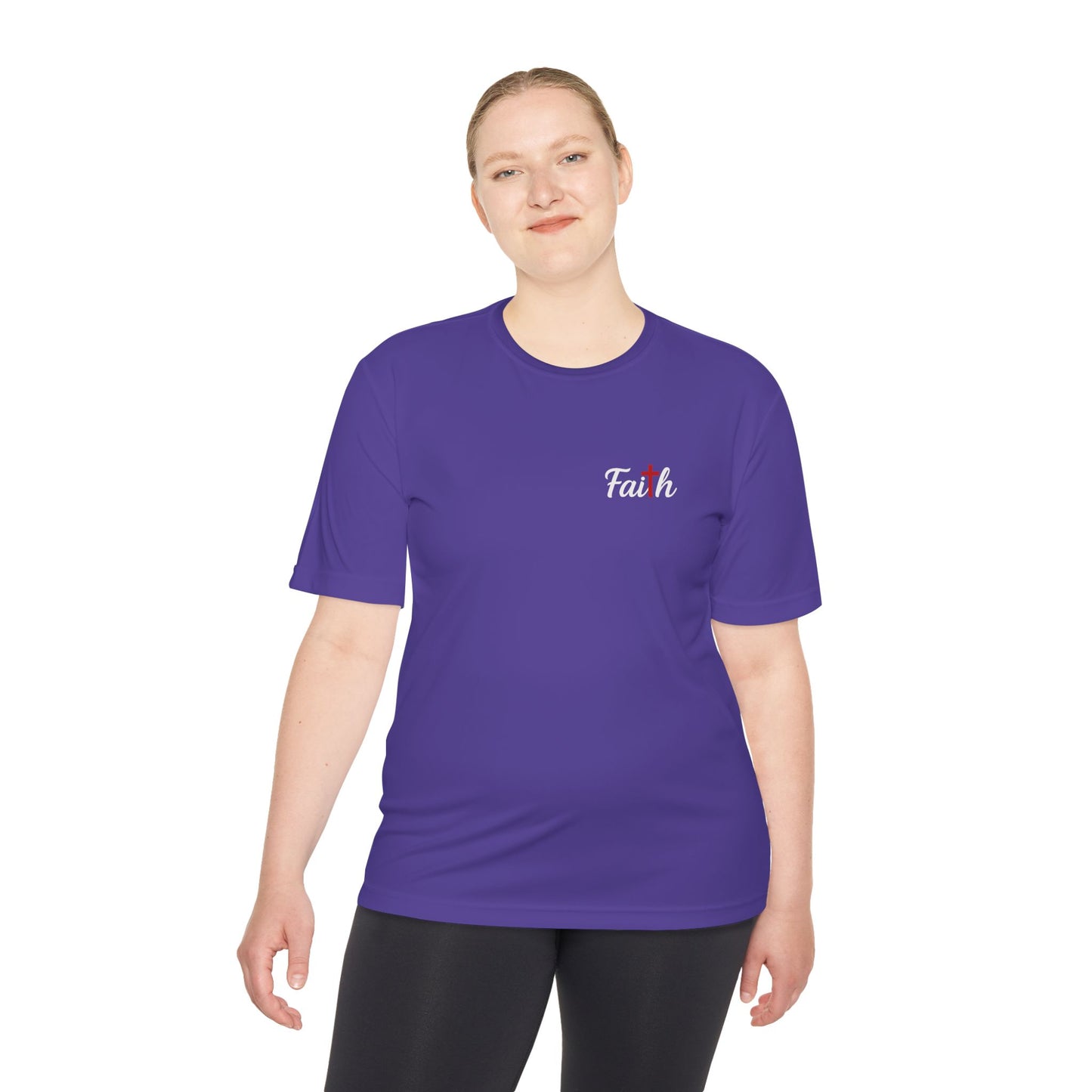 Unisex Faith Moisture Wicking Tee