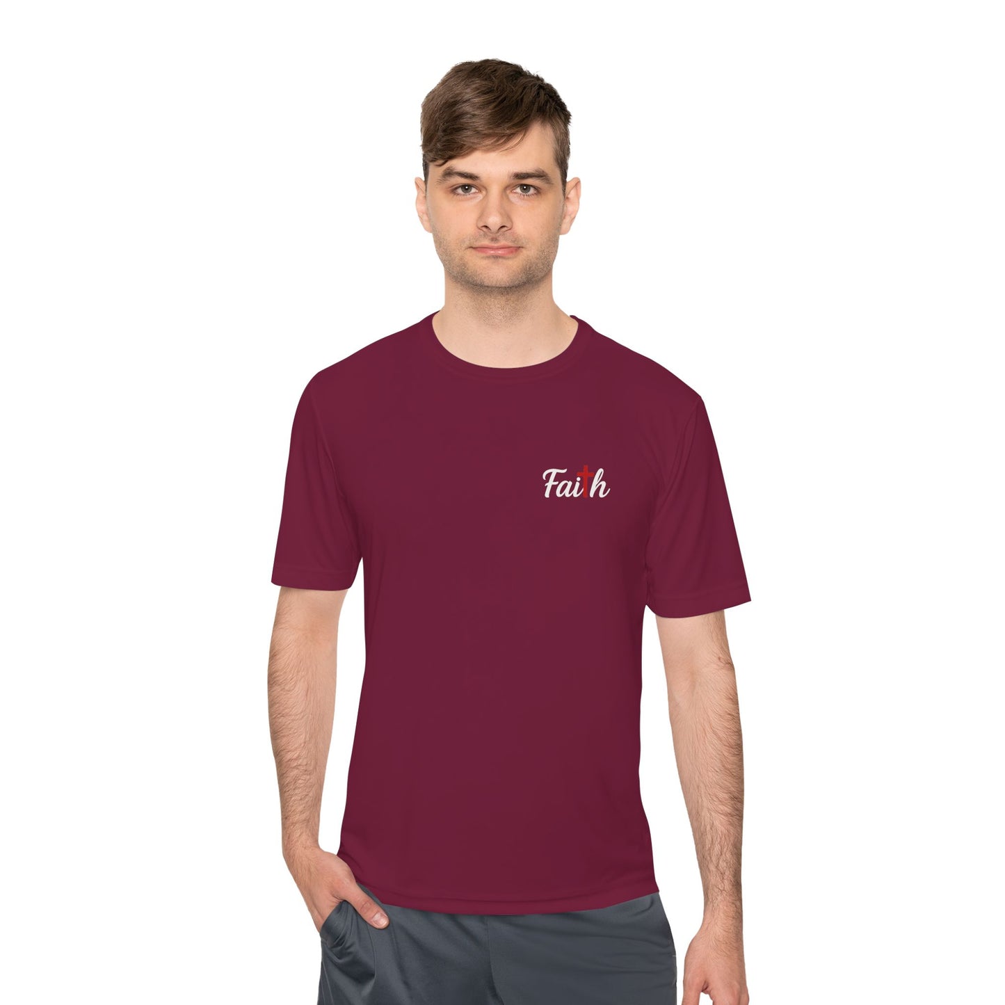 Unisex Faith Moisture Wicking Tee