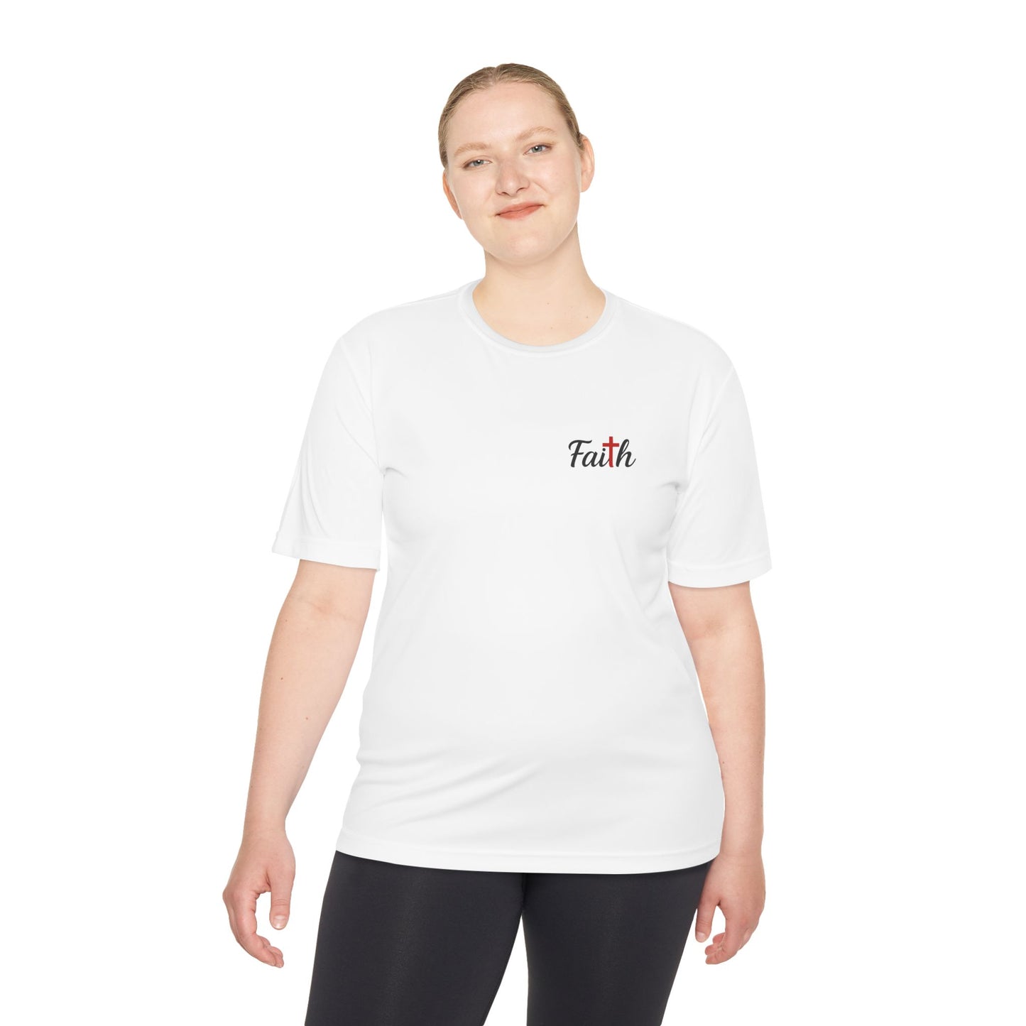 Unisex Faith Moisture Wicking Tee