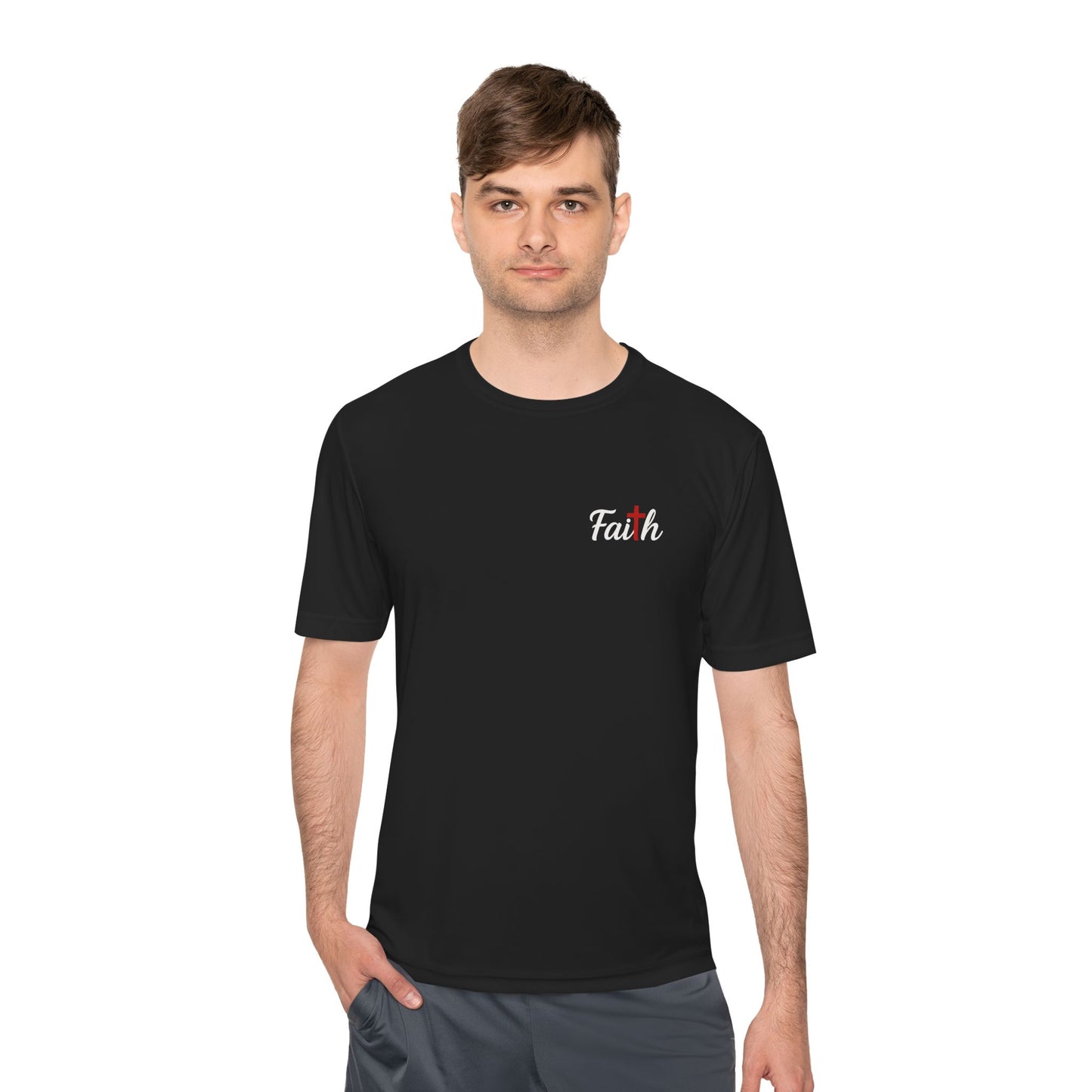 Unisex Faith Moisture Wicking Tee