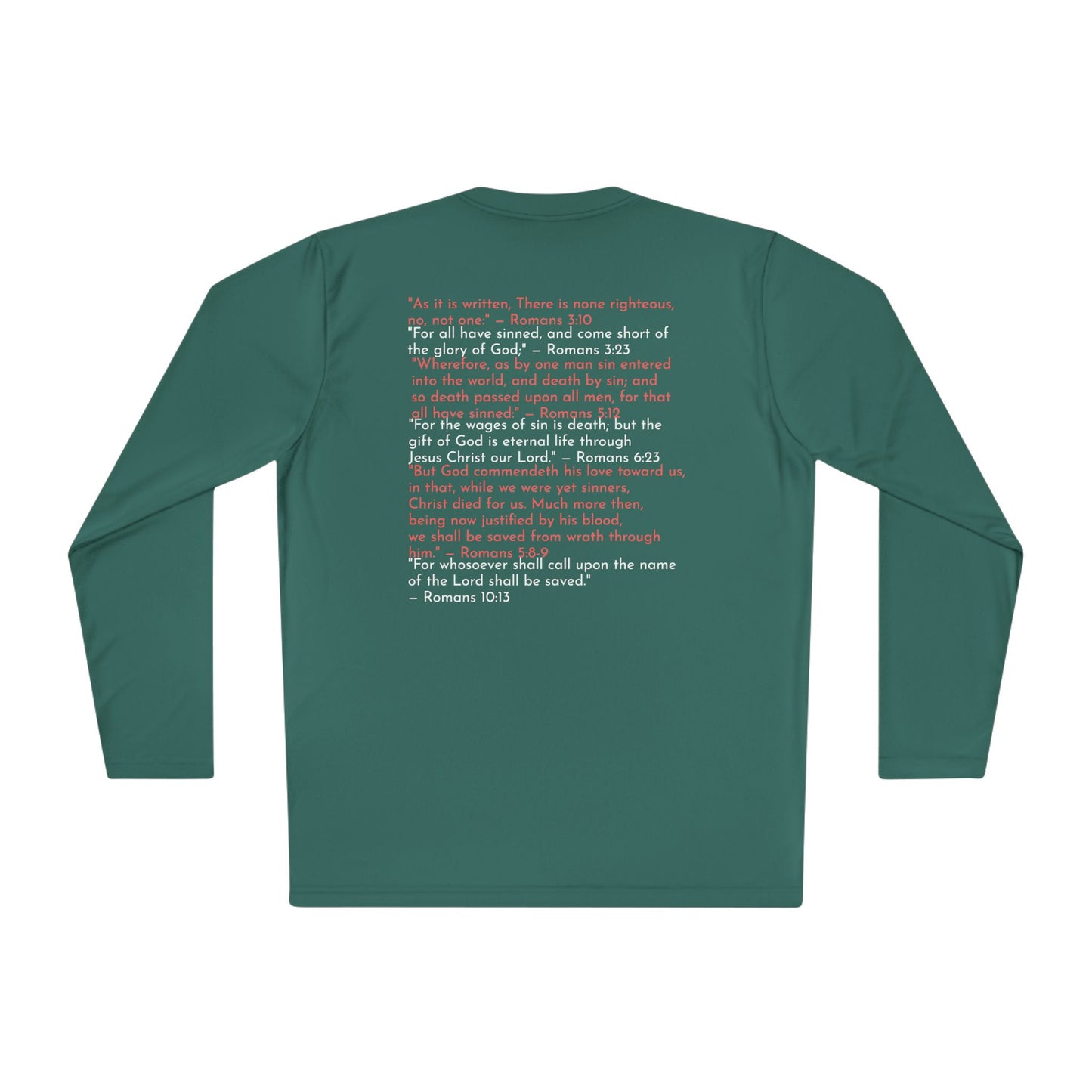 Jesus Saves Unisex Performance Longsleeve