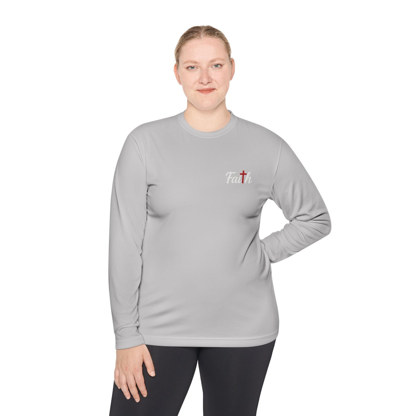 Unisex Faith Longsleeve Performance Tee