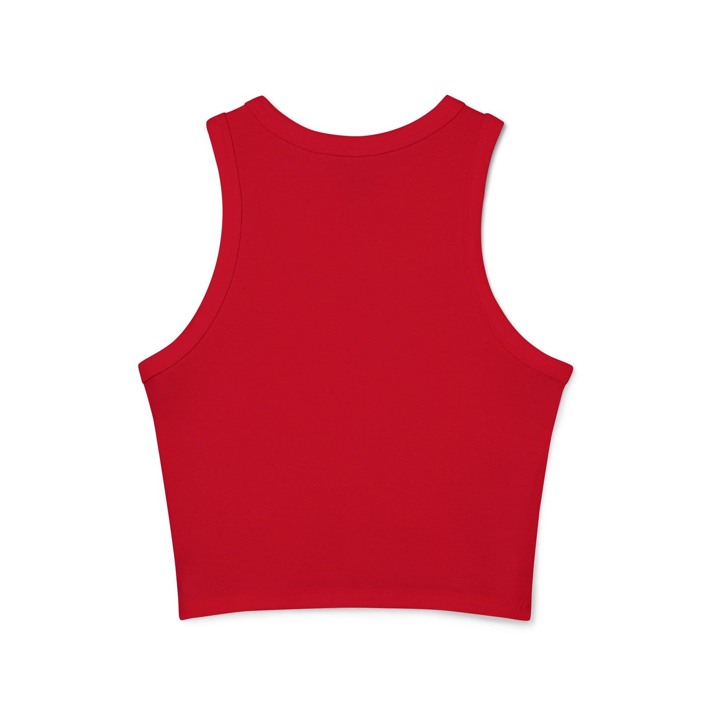 Train to Reign Women's Racer Tank Top — Gold Logo