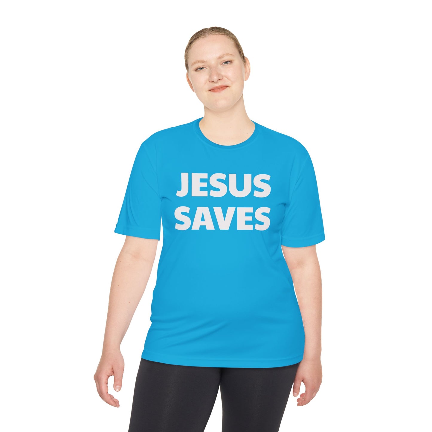 Jesus Saves Performance Shirt