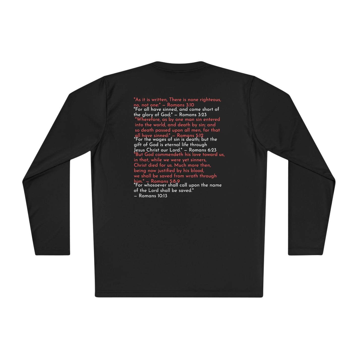 Jesus Saves Unisex Performance Longsleeve