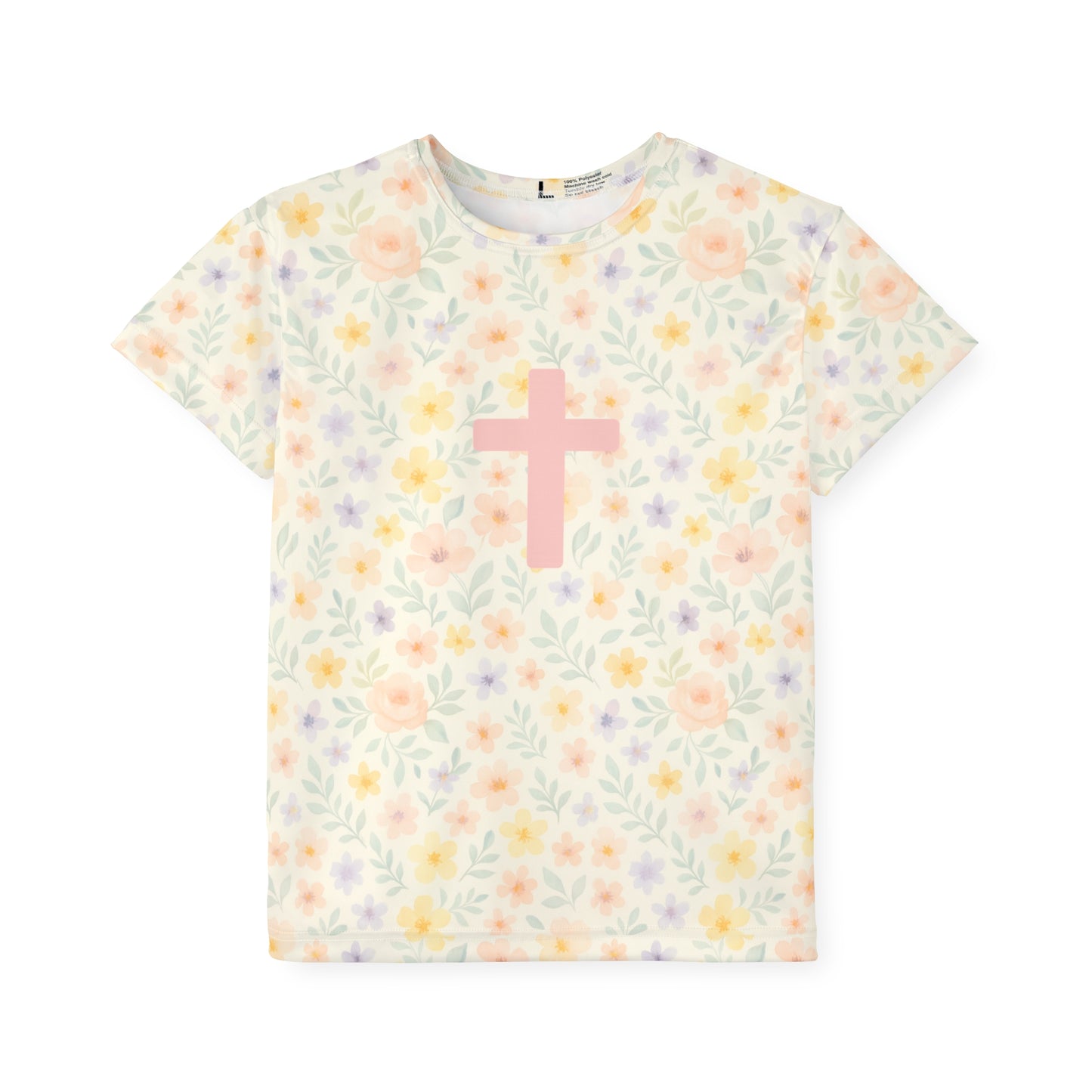 Girls' Cross Flower Tee