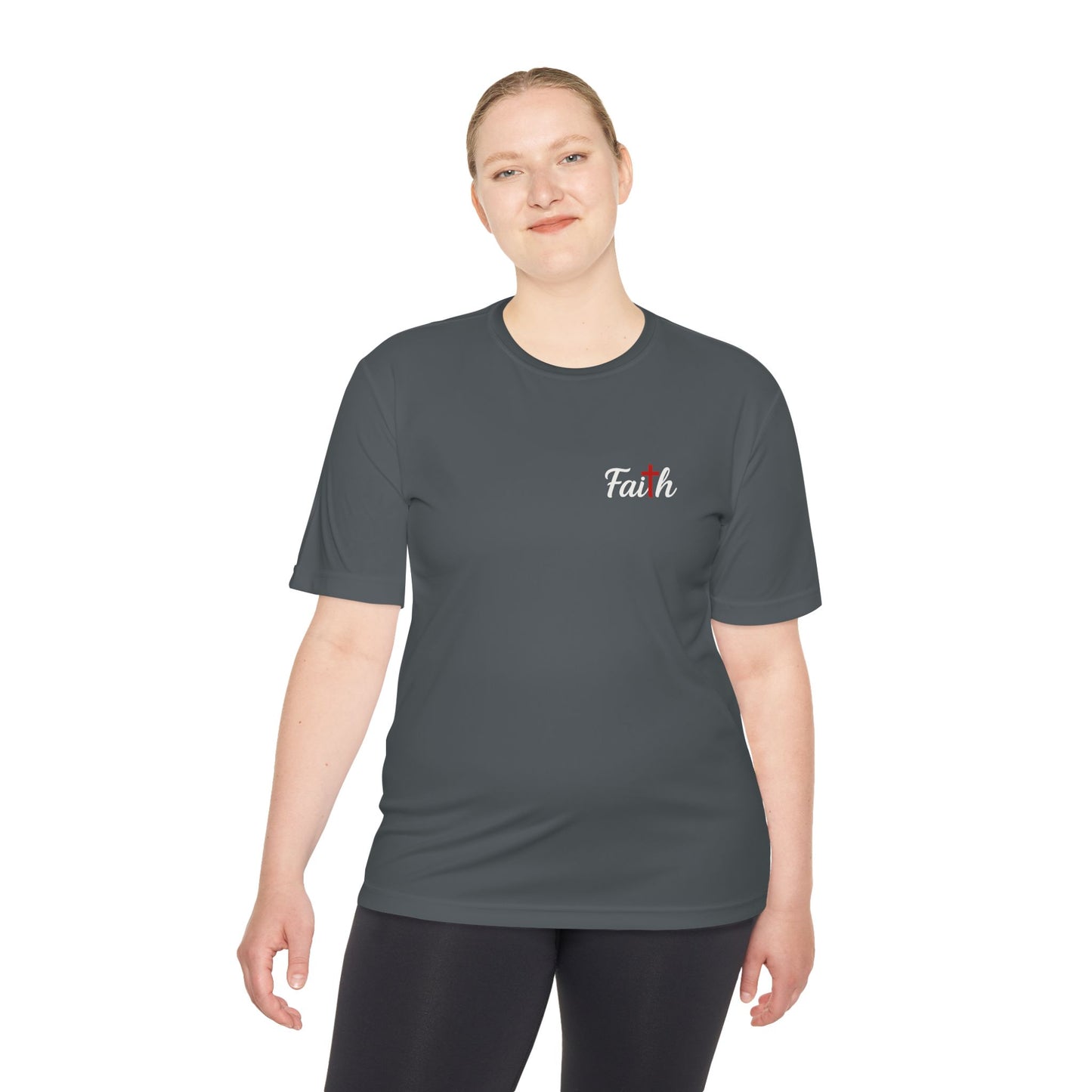 Unisex Faith Moisture Wicking Tee