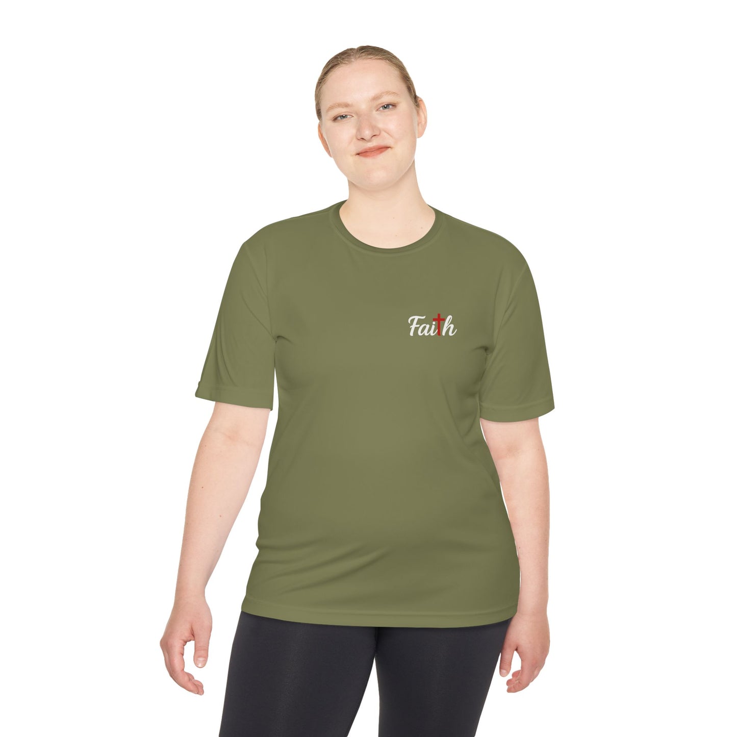 Unisex Faith Moisture Wicking Tee