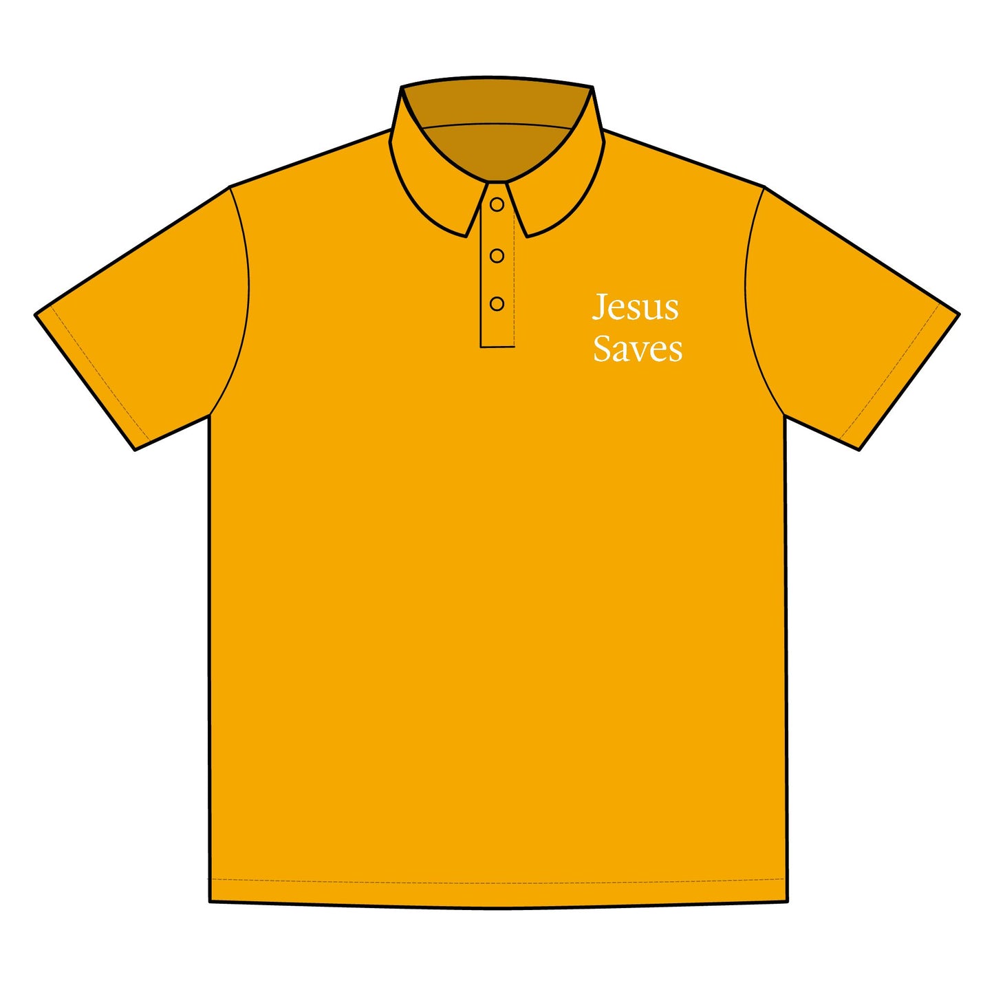 Men's Jesus Saves Polo