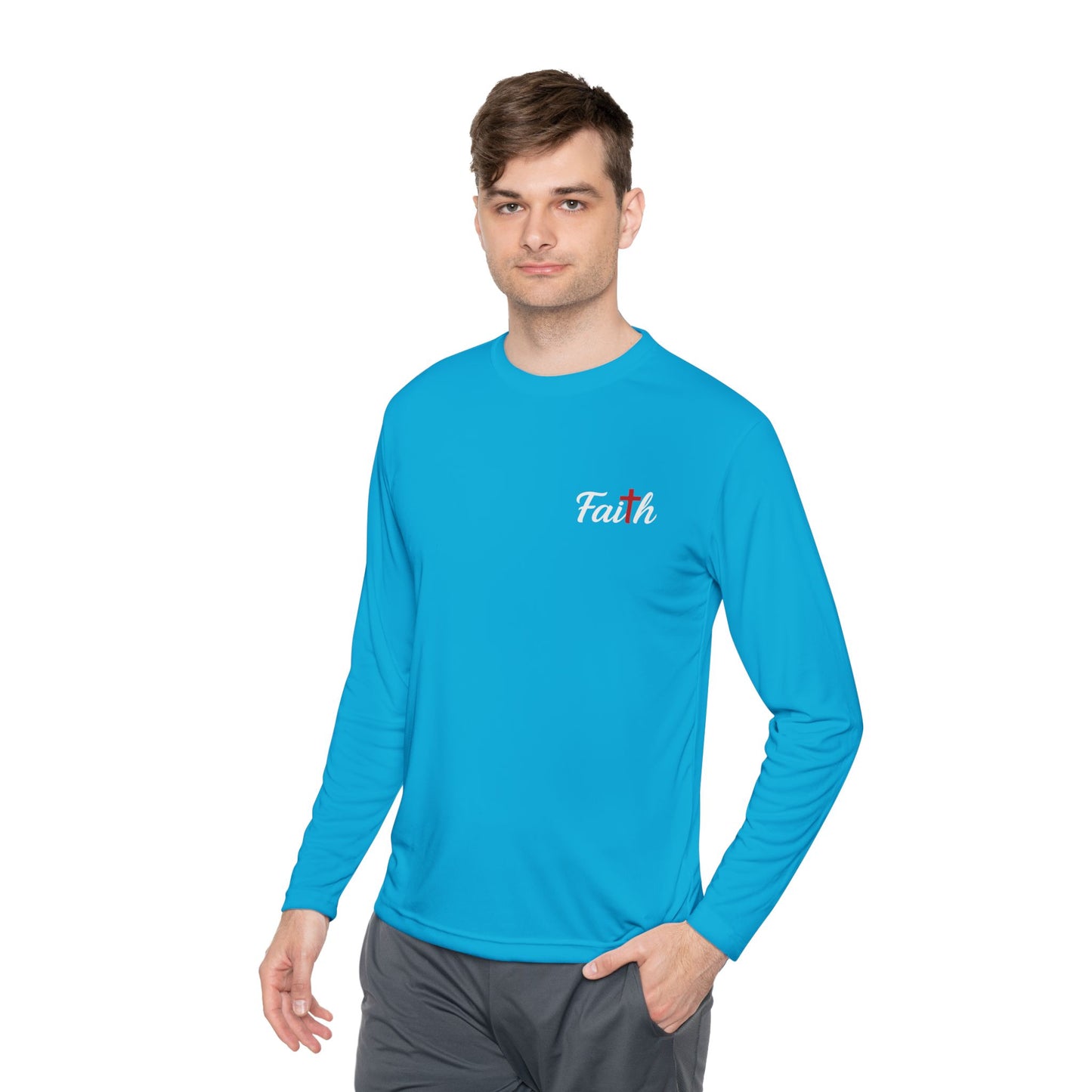 Unisex Faith Longsleeve Performance Tee