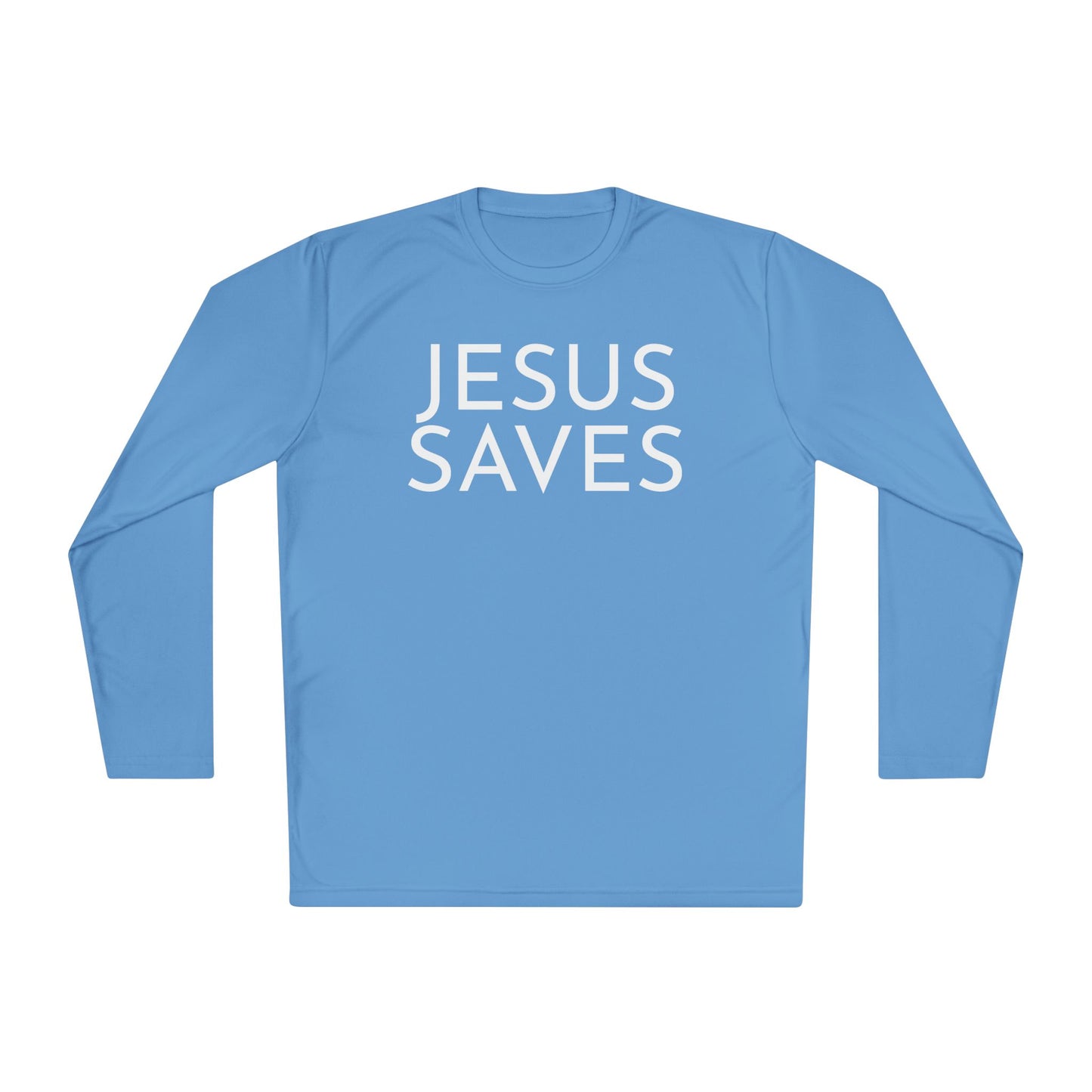 Jesus Saves Unisex Performance Longsleeve