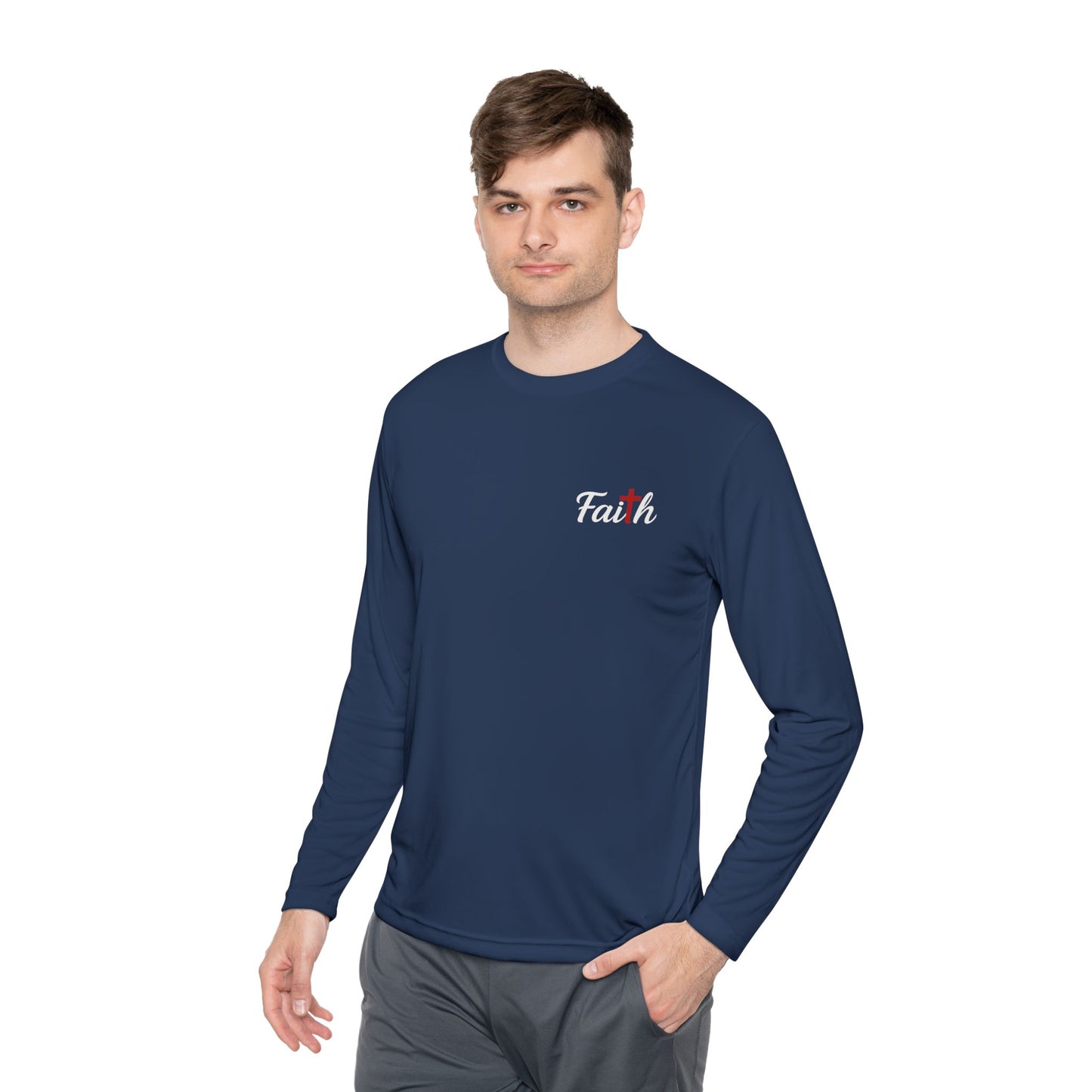 Unisex Faith Longsleeve Performance Tee