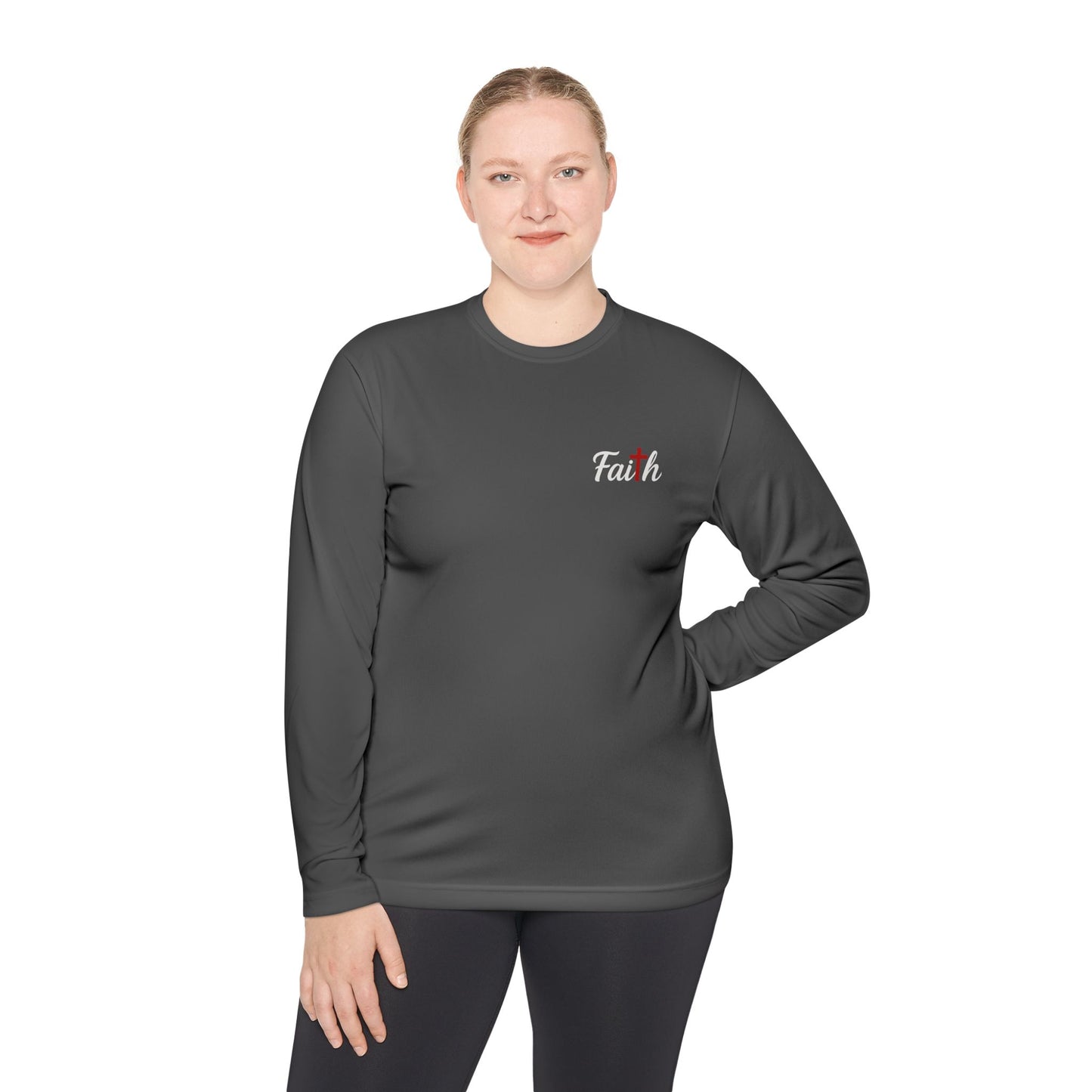 Unisex Faith Longsleeve Performance Tee