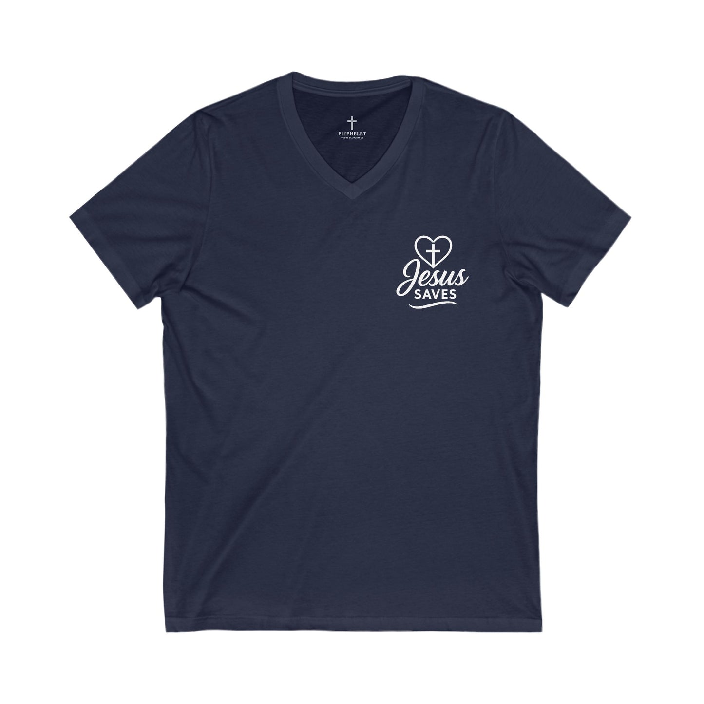 Jesus Saves Women's V-Neck Tee