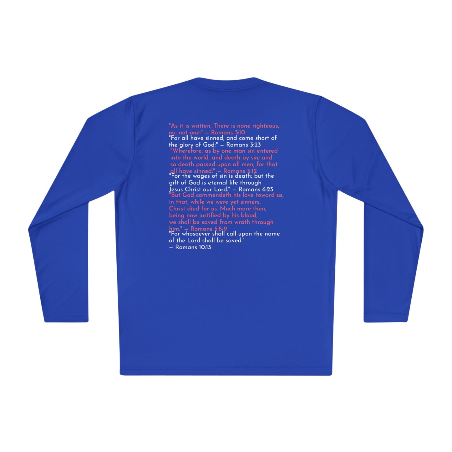 Jesus Saves Unisex Performance Longsleeve