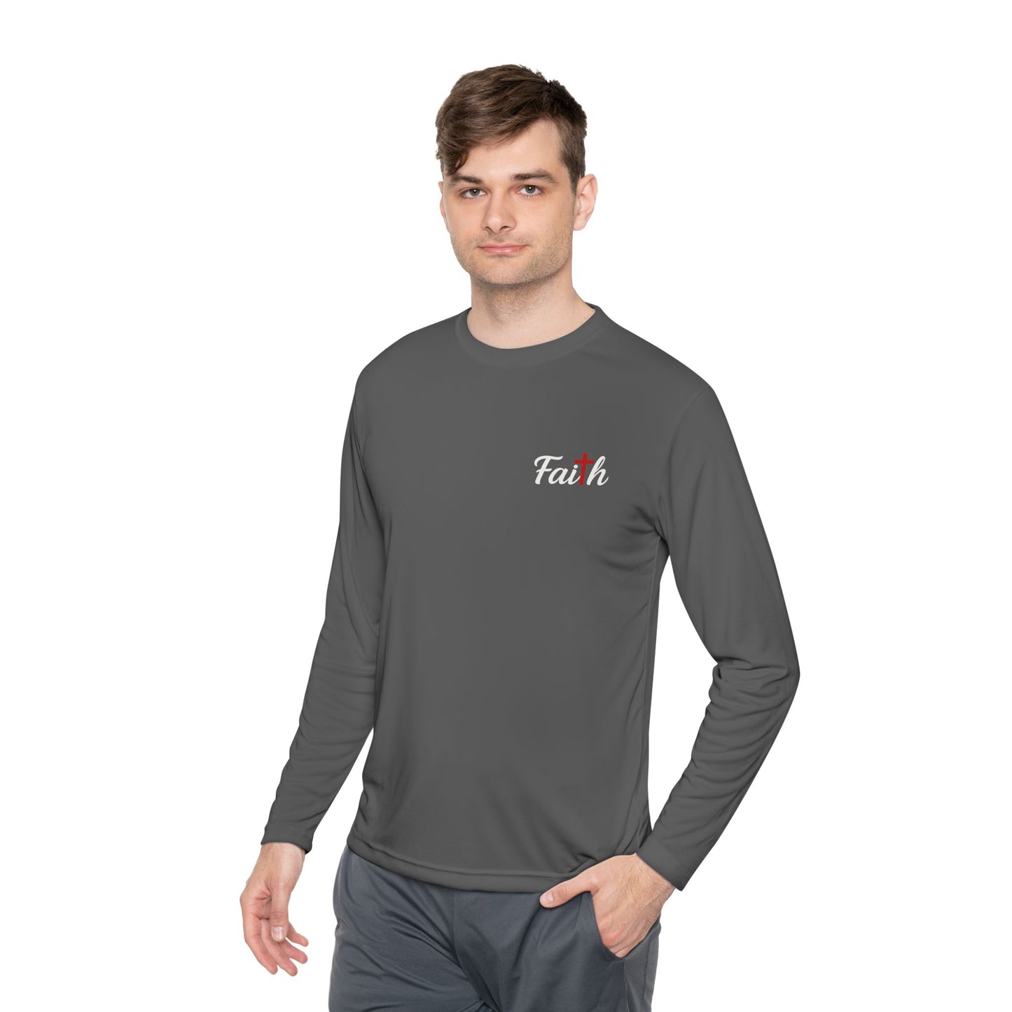 Unisex Faith Longsleeve Performance Tee