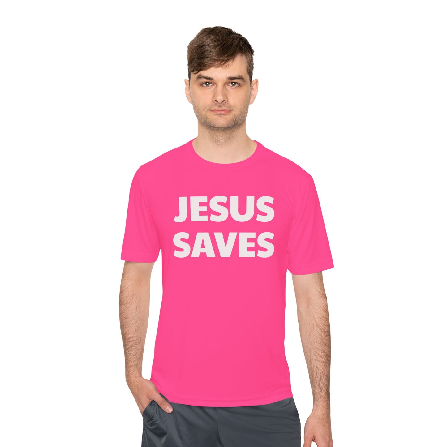 Jesus Saves Performance Shirt
