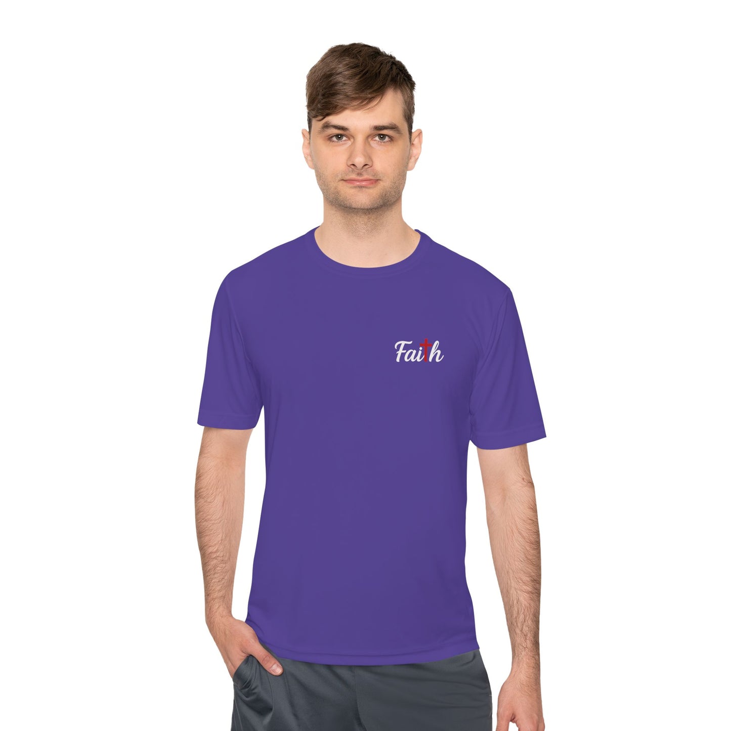 Unisex Faith Moisture Wicking Tee