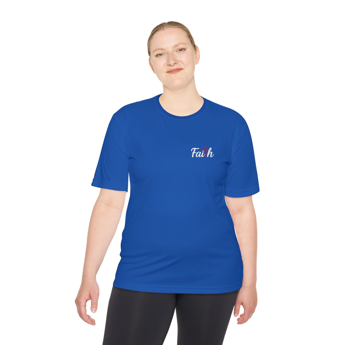 Unisex Faith Moisture Wicking Tee