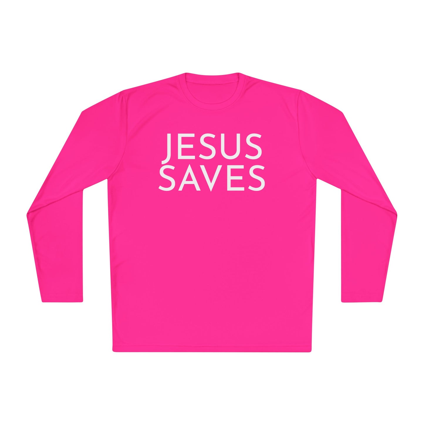 Jesus Saves Unisex Performance Longsleeve
