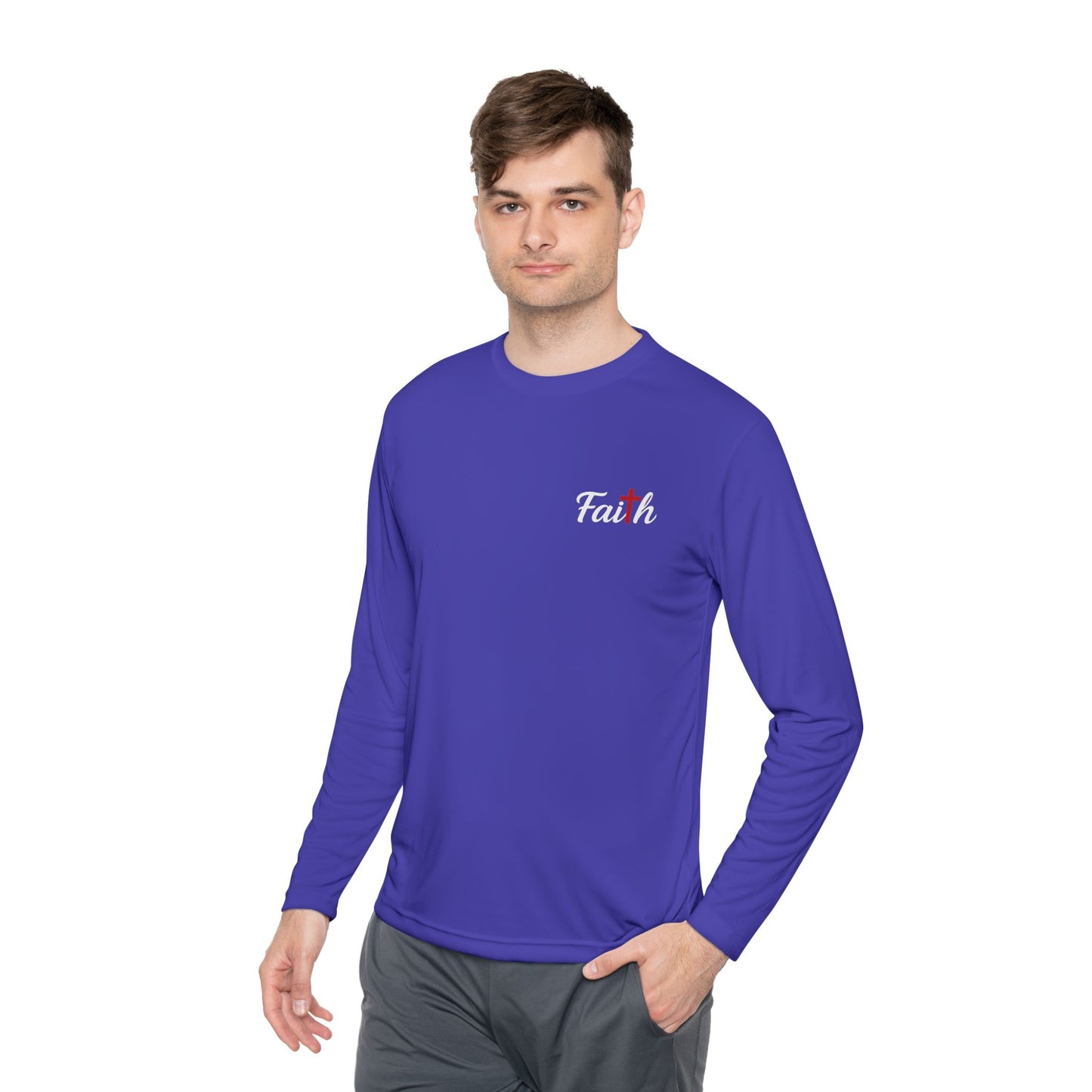 Unisex Faith Longsleeve Performance Tee