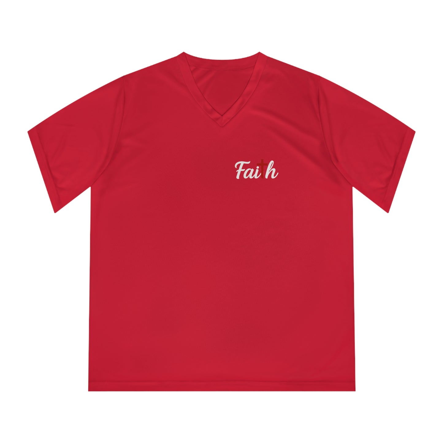 Women's Performance FAITH V-Neck T-Shirt