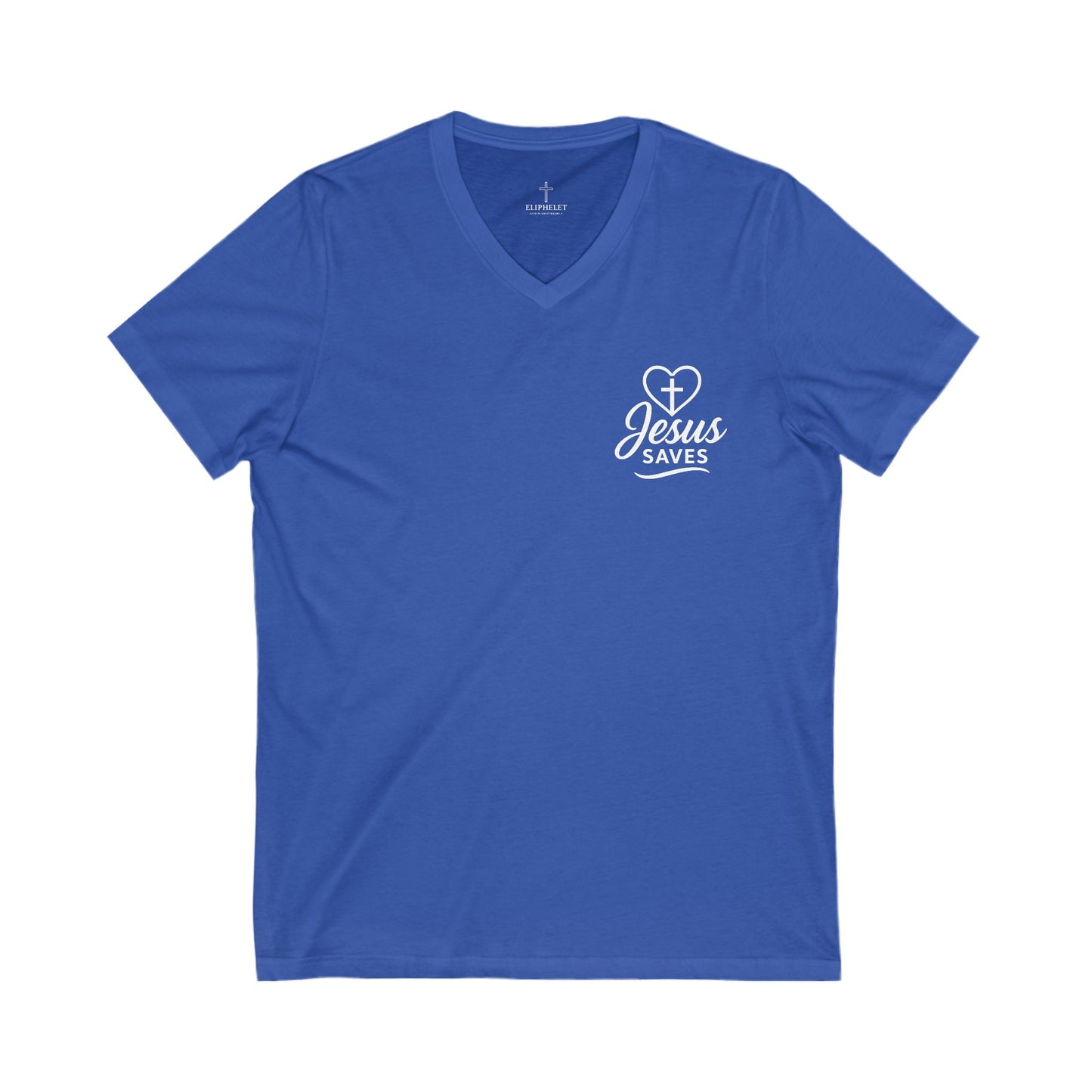 Jesus Saves Women's V-Neck Tee