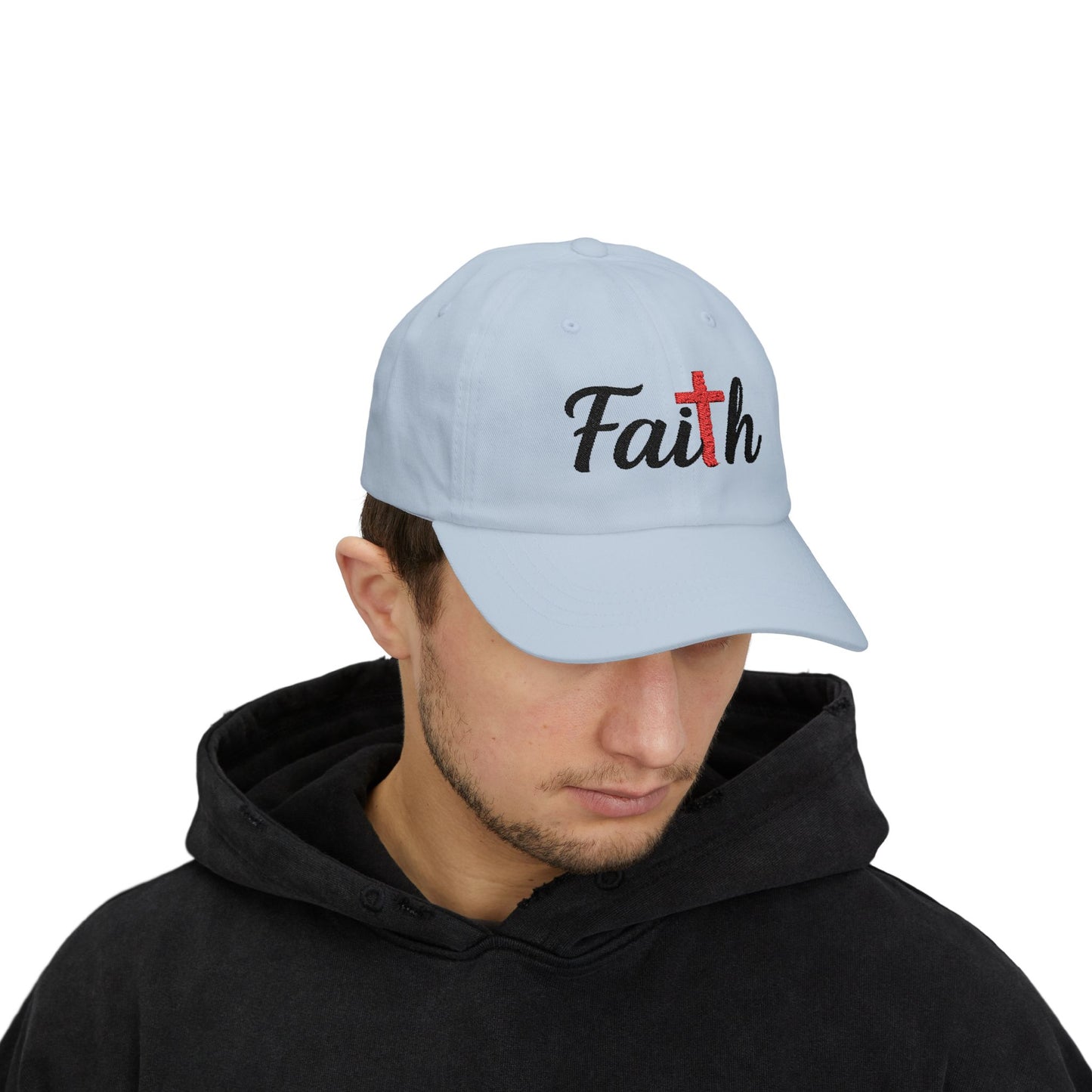 Women's Faith Cap — Black Lettering