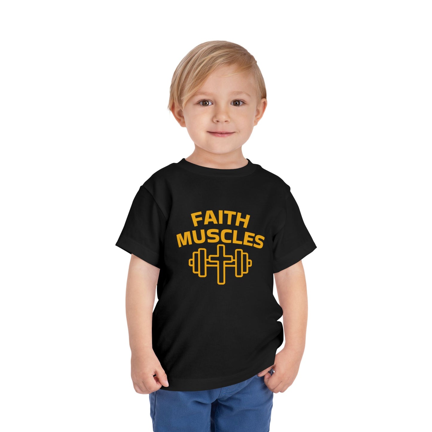 Faith Muscles Toddler Tee