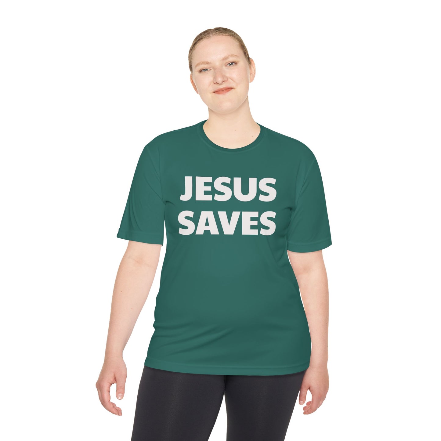 Jesus Saves Performance Shirt