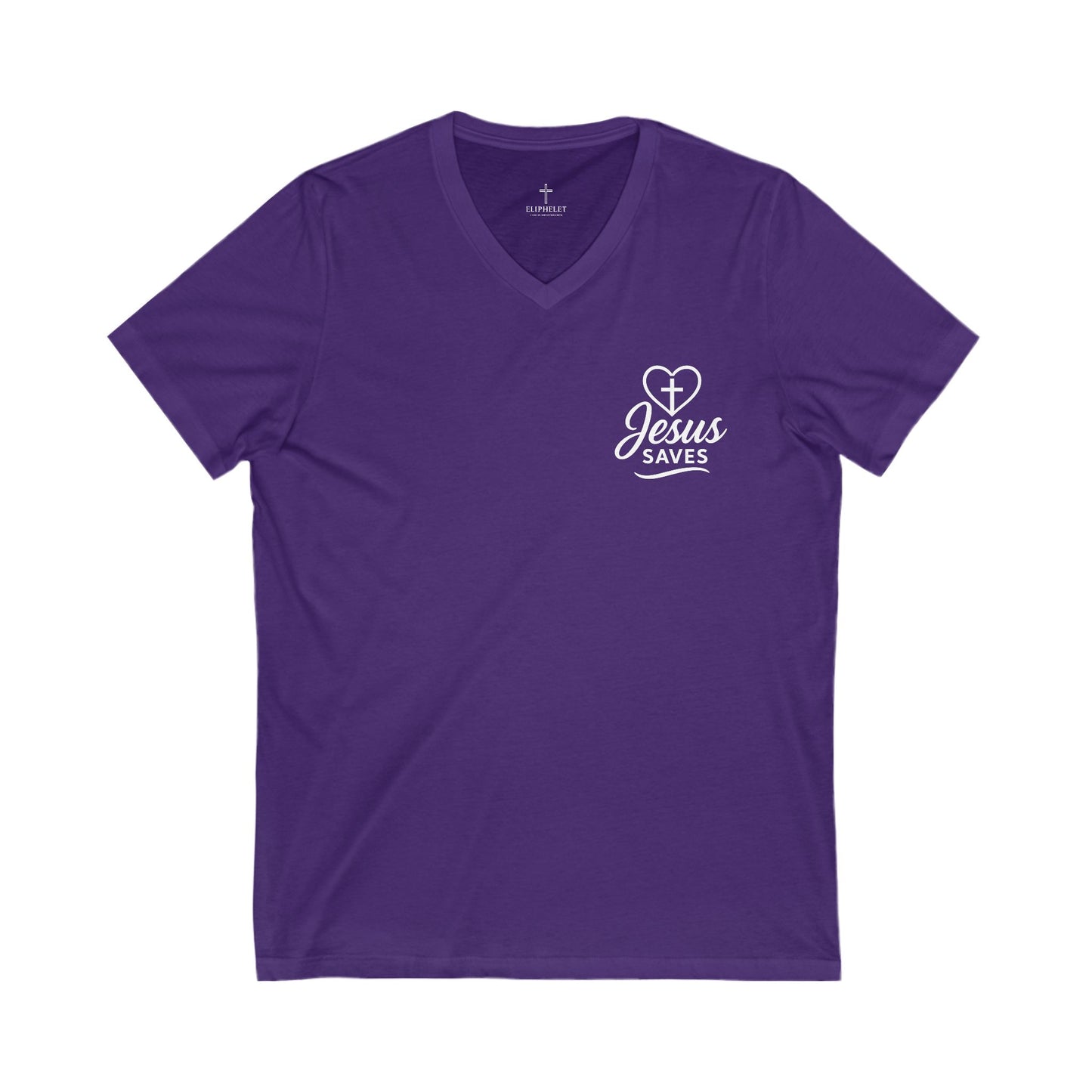 Jesus Saves Women's V-Neck Tee