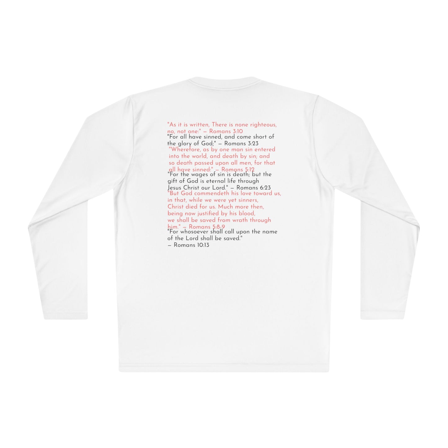 Jesus Saves Unisex Performance Longsleeve