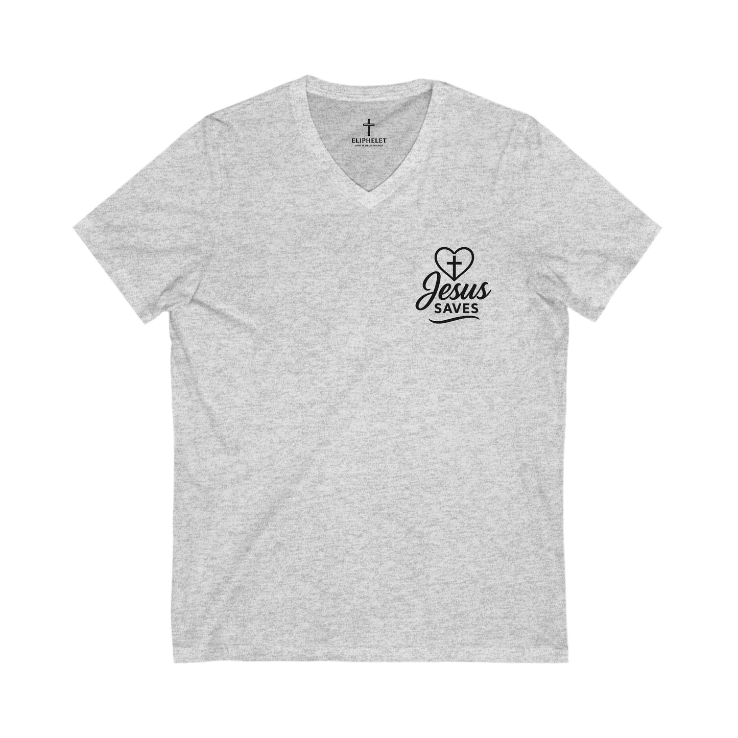 Jesus Saves Women's V-Neck Tee
