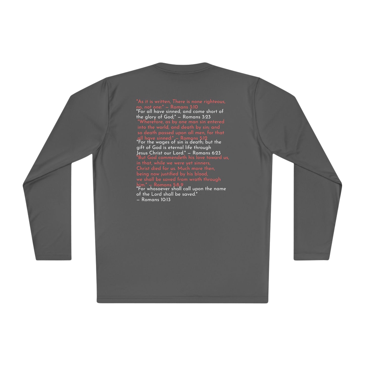 Jesus Saves Unisex Performance Longsleeve