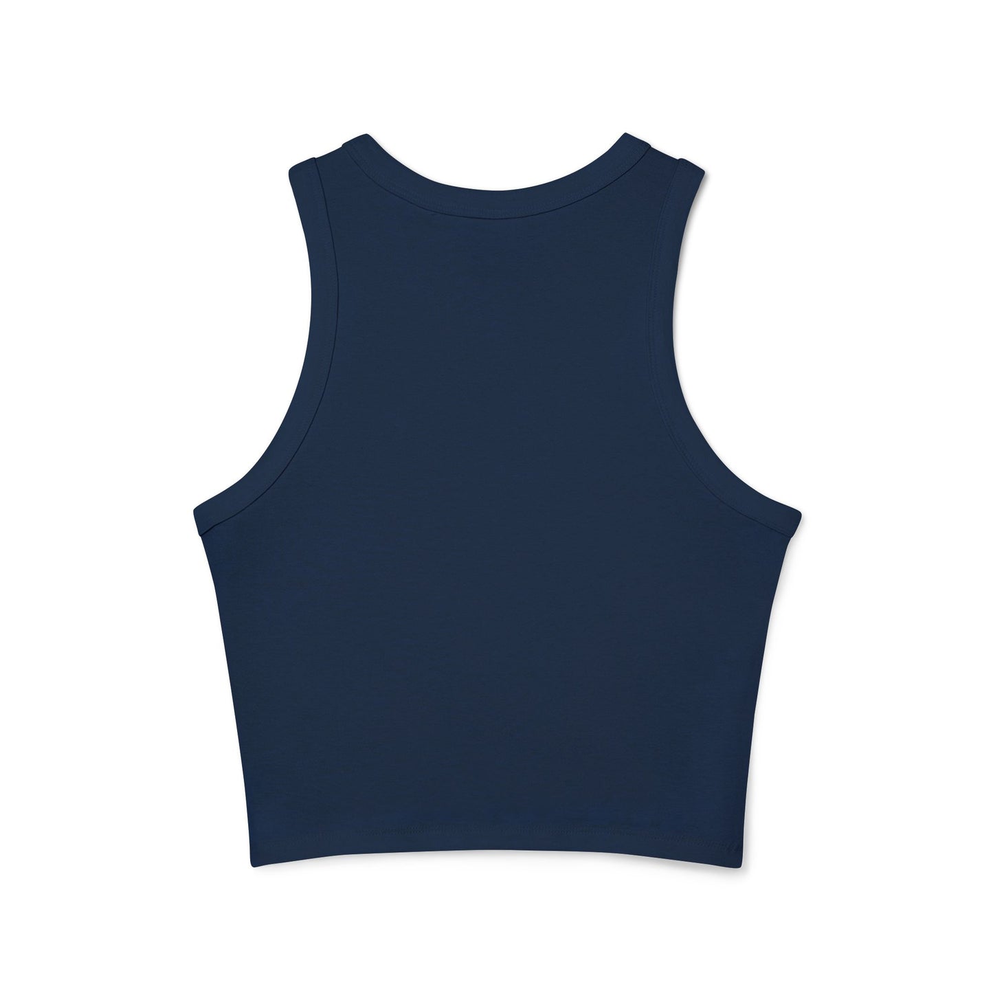Train to Reign Women's Racer Tank Top — Gold Logo