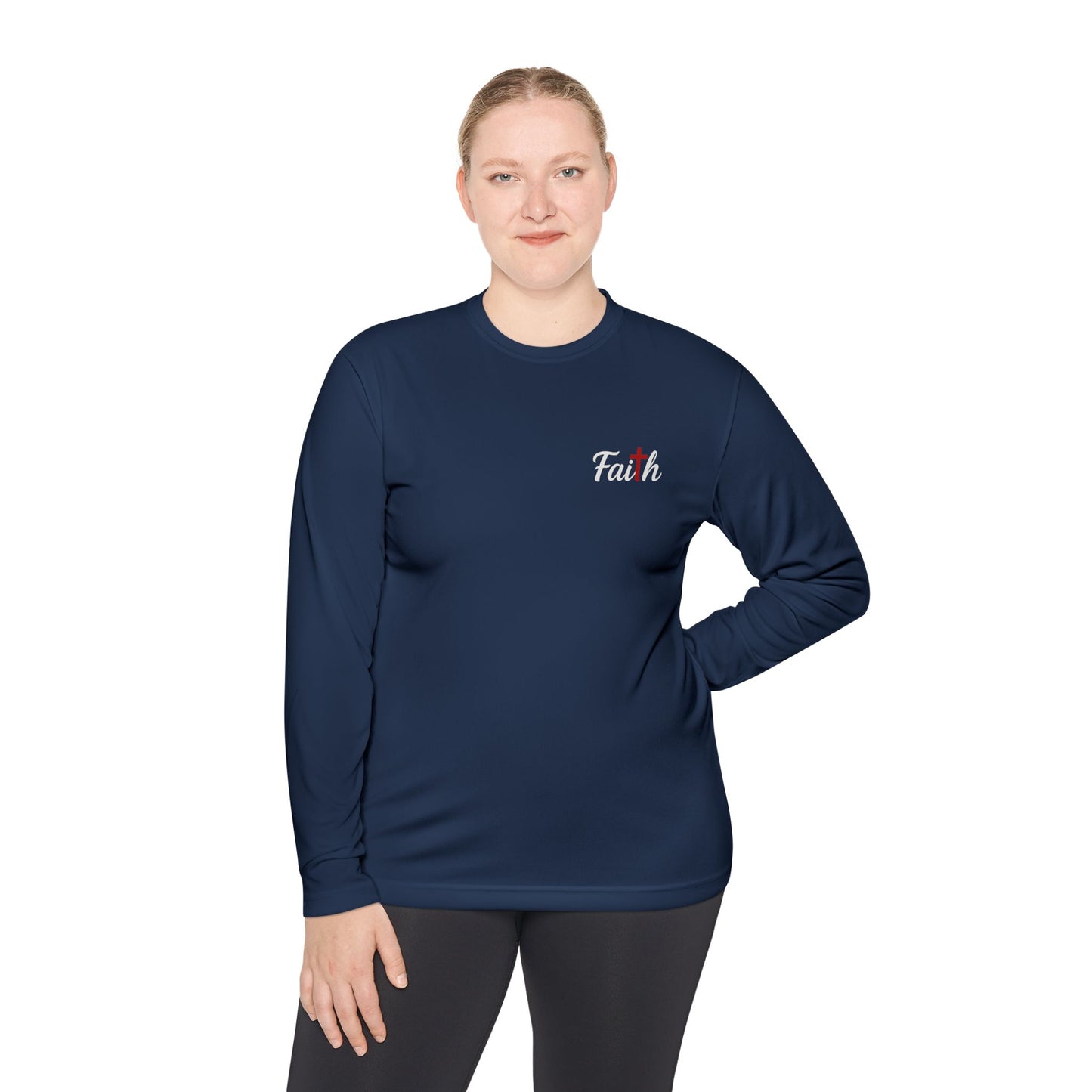 Unisex Faith Longsleeve Performance Tee