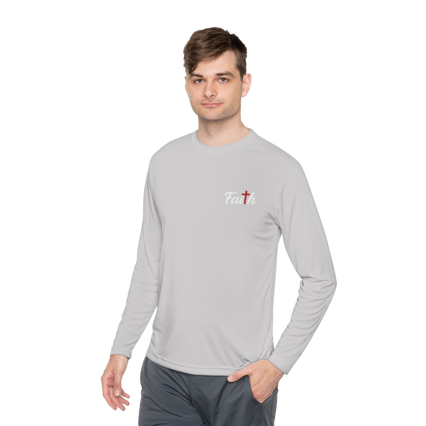 Unisex Faith Longsleeve Performance Tee