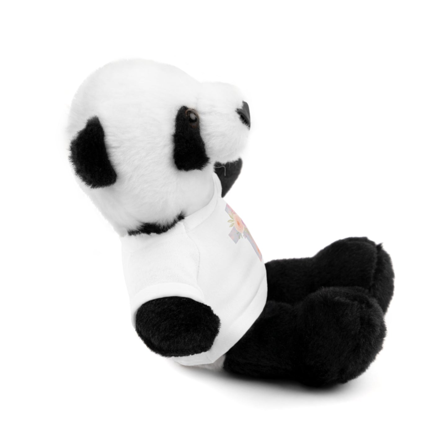 Stuffed Animal Plush Toy with Cross Tee
