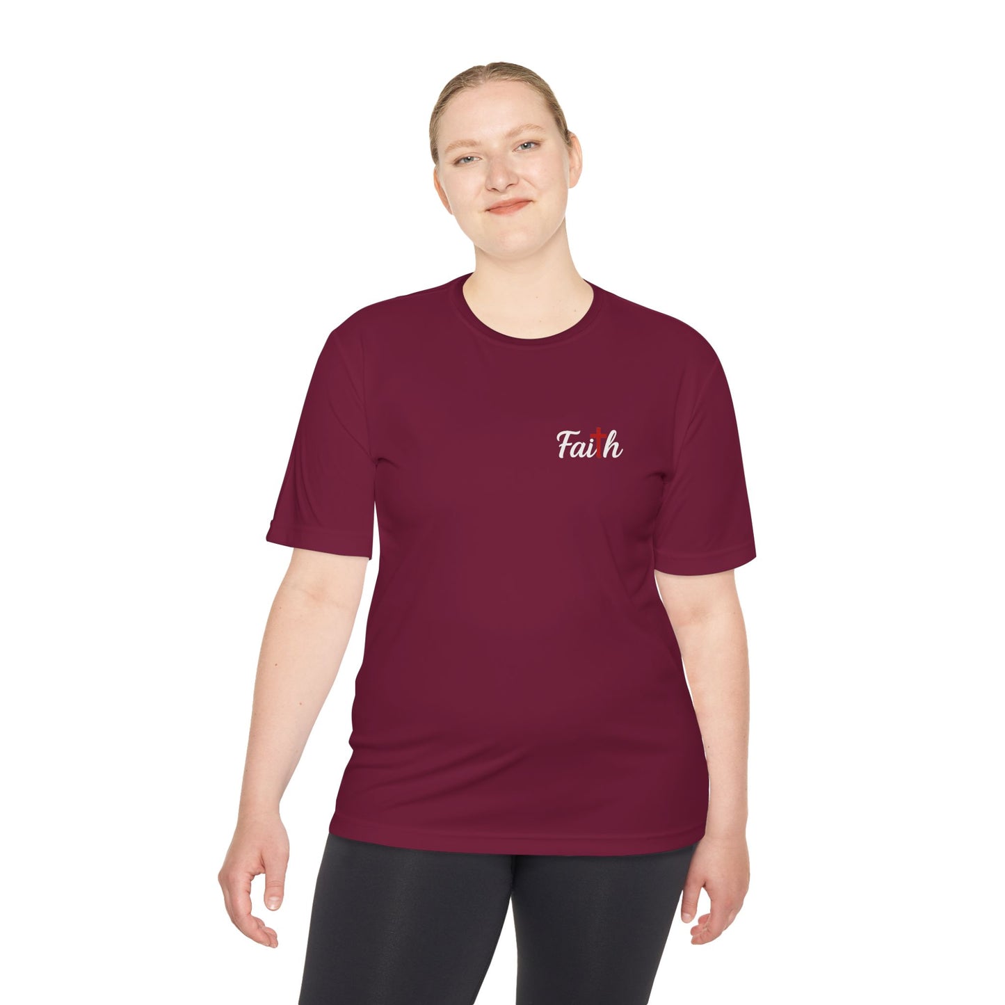 Unisex Faith Moisture Wicking Tee