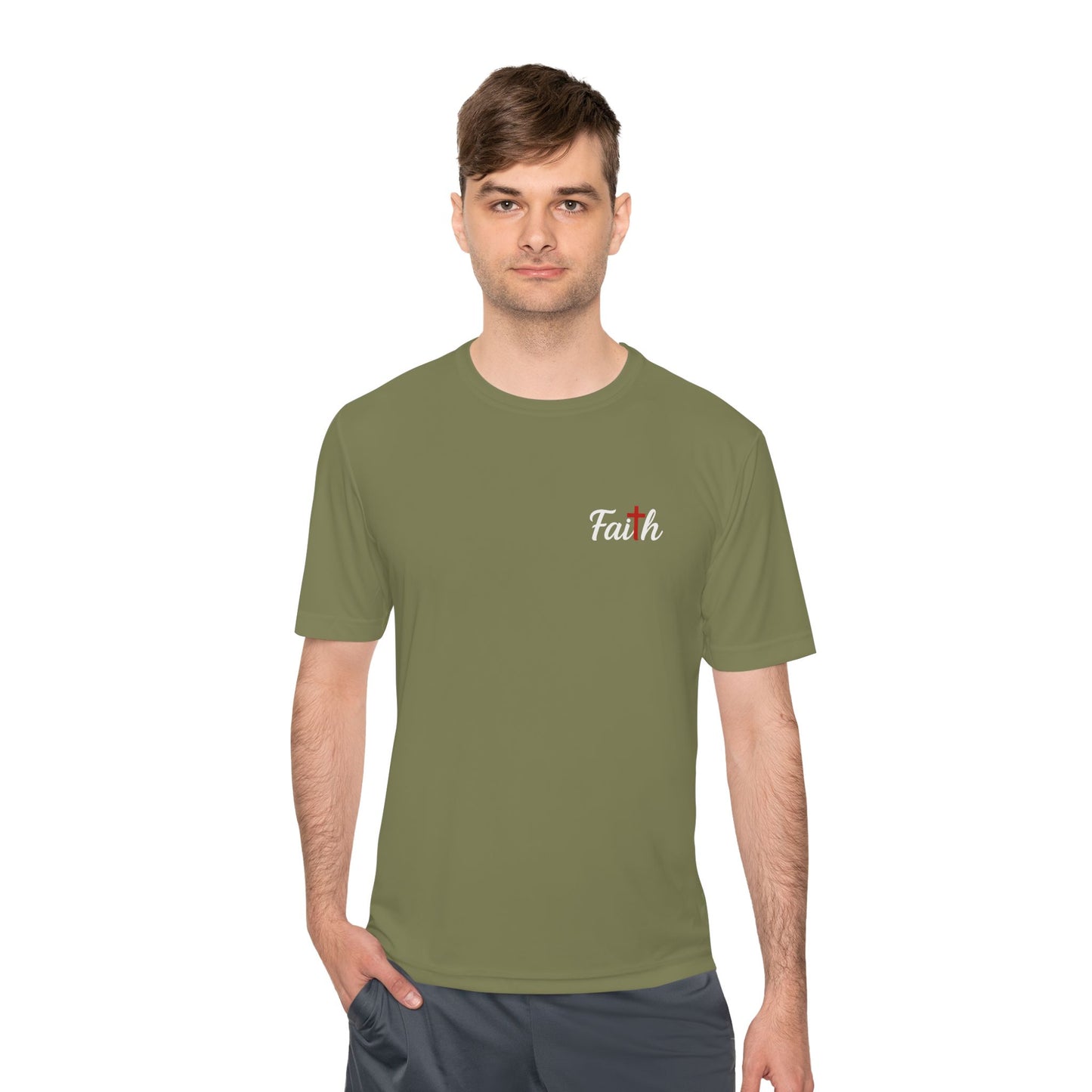 Unisex Faith Moisture Wicking Tee