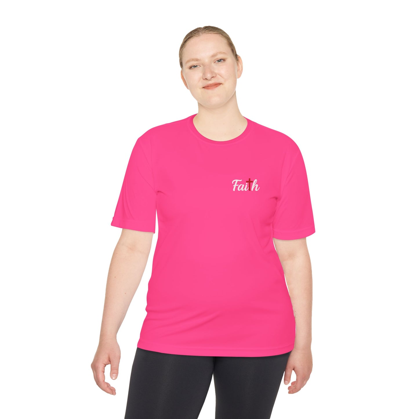 Unisex Faith Moisture Wicking Tee