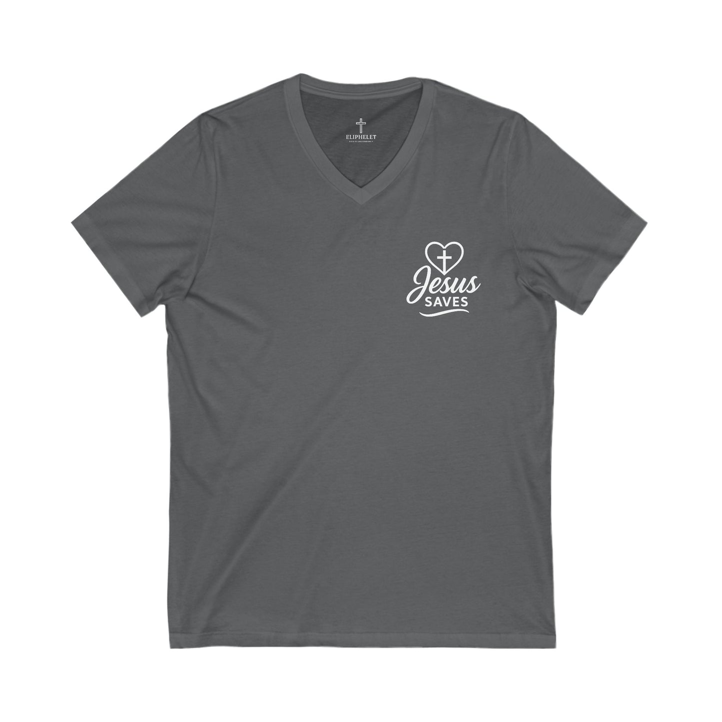 Jesus Saves Women's V-Neck Tee