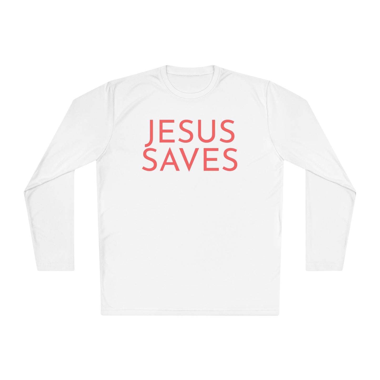 Jesus Saves Unisex Performance Longsleeve