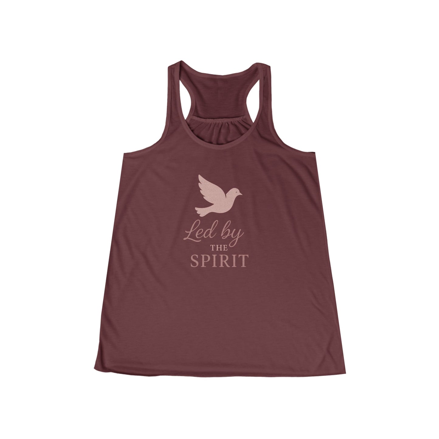 VARIANT —— Led By The Spirit Women's Racerback Tank