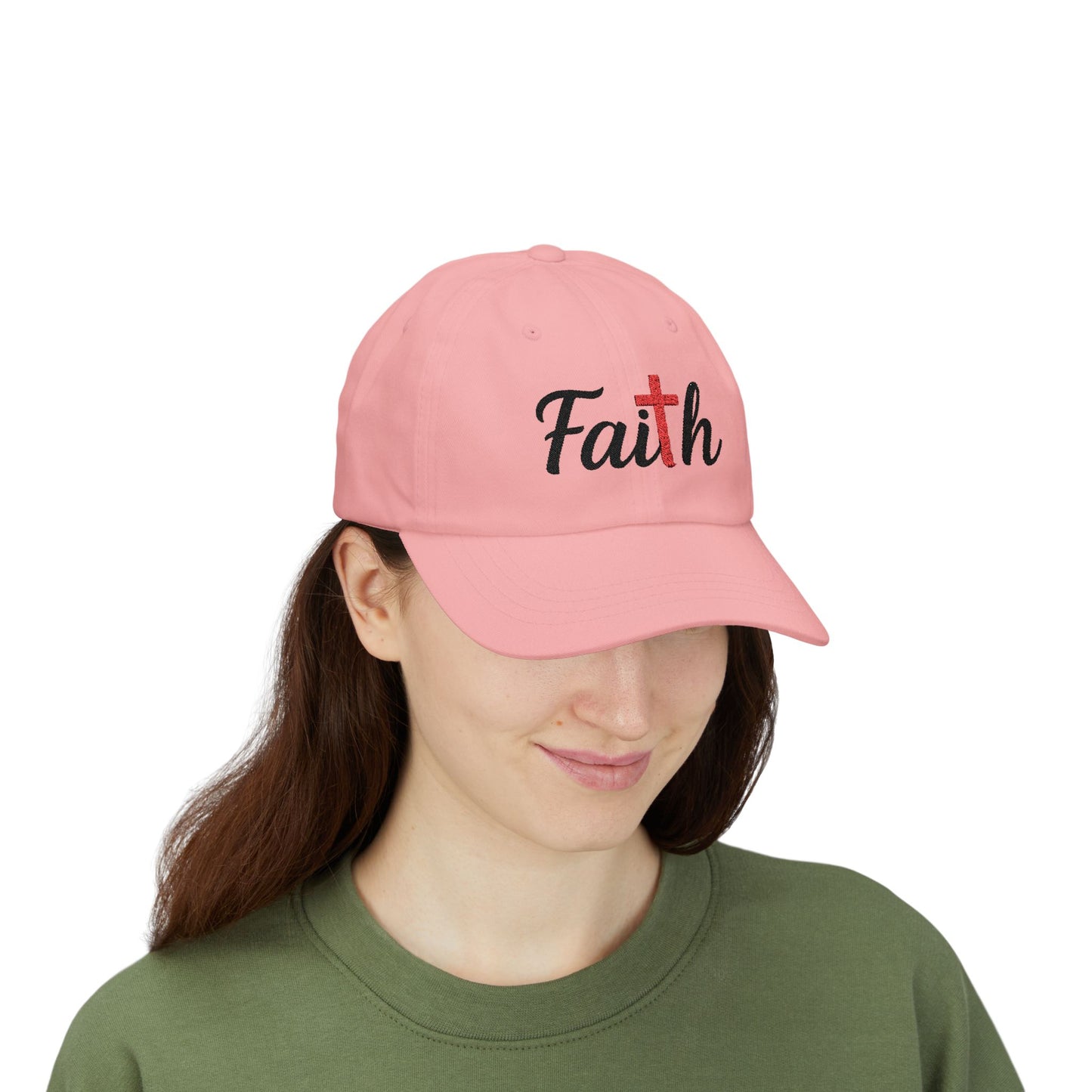 Women's Faith Cap — Black Lettering