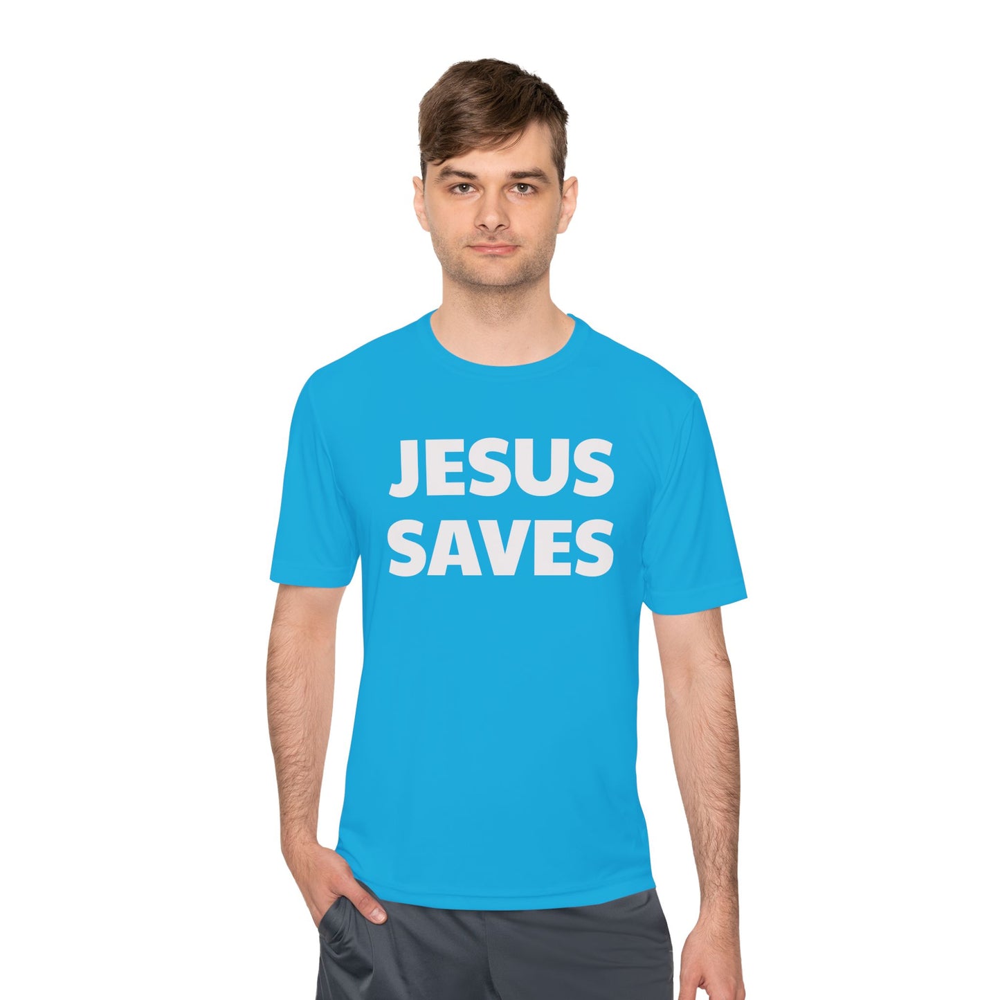Jesus Saves Performance Shirt
